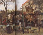 Vincent Van Gogh Terrace of a Cafe on Montmartre (nn04) oil painting artist
